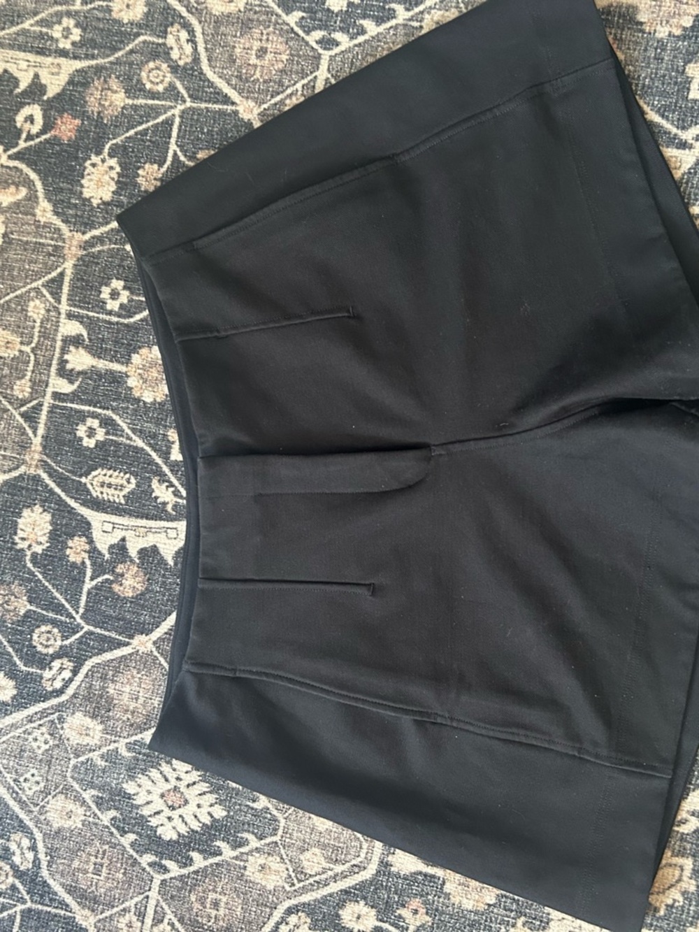 lululemon athletica Black High-Waist Tailored Shorts